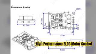 JYQD V8.3E 15A BLDC-Motor-Controller-Treiberplatine